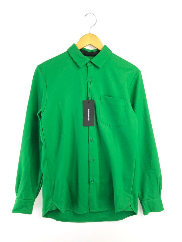 【中古品】【メンズ】 PHENOMENON フェノメノン 12AW WOOL SHIRT GREEN ウール長袖シャツ 2012年秋冬モデル ストリート ラグジュアリー 142-260822-su-09-tagh サイズ：40 カラー：グリーン 万代Net店