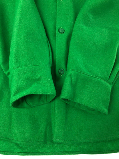 【中古品】【メンズ】 PHENOMENON フェノメノン 12AW WOOL SHIRT GREEN ウール長袖シャツ 2012年秋冬モデル ストリート ラグジュアリー 142-260822-su-09-tagh サイズ：40 カラー：グリーン 万代Net店
