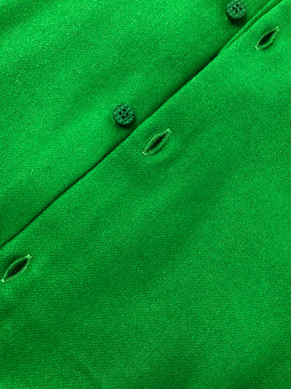 【中古品】【メンズ】 PHENOMENON フェノメノン 12AW WOOL SHIRT GREEN ウール長袖シャツ 2012年秋冬モデル ストリート ラグジュアリー 142-260822-su-09-tagh サイズ：40 カラー：グリーン 万代Net店