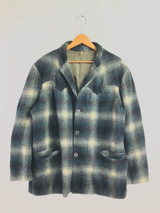 【現状渡し品】【メンズ】 TREGO'S WESTWEAR トレゴズ ウェストウェア 60's VINTAGE WESTERN WOOL JACKET 60年代 ヴィンテージ ウエスタン ウール ジャケット アウター 146-260429-yy-18-tag サイズ：T-W カラー：ブルー 万代Net店