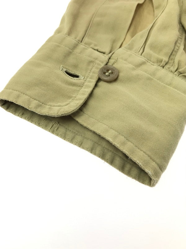 【中古品】【メンズ】 ARROW アロー 50's VINTAGE L/S SHIRT 50年代 ヴィンテージ ロングスリーブ シャツ アメリカ製 長袖 トップス 146-260429-yy-02-tag サイズ：15 カラー：ベージュ 万代Net店