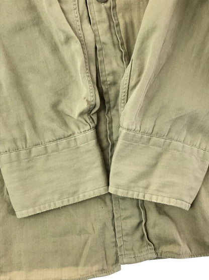 【中古品】【メンズ】 ARROW アロー 50's VINTAGE L/S SHIRT 50年代 ヴィンテージ ロングスリーブ シャツ アメリカ製 長袖 トップス 146-260429-yy-02-tag サイズ：15 カラー：ベージュ 万代Net店