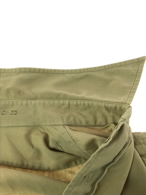 【中古品】【メンズ】 ARROW アロー 50's VINTAGE L/S SHIRT 50年代 ヴィンテージ ロングスリーブ シャツ アメリカ製 長袖 トップス 146-260429-yy-02-tag サイズ：15 カラー：ベージュ 万代Net店