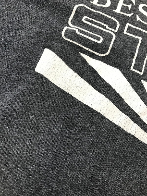 【中古品】【メンズ】 USED ユーズド 70's～80's BESSEMER STATE S/S TEE USA製 70年代～80年代 ラグラン半袖スウェット トップス 146-260510-rt-13-tag サイズ：L カラー：ネイビー 万代Net店