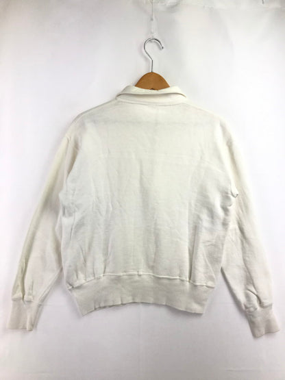 【中古品】【メンズ】 PILGRIM ピルグリム 50's VINTAGE HALF ZIP SWEAT 50年代 ヴィンテージ ハーフジップ スウェット SEARS トレーナー トップス 146-260429-yy-03-tag サイズ：M カラー：ホワイト 万代Net店