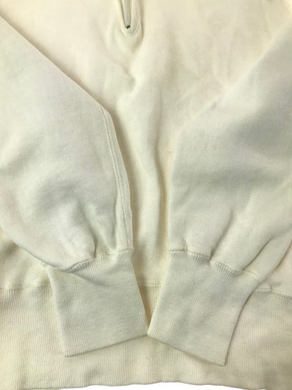 【中古品】【メンズ】 PILGRIM ピルグリム 50's VINTAGE HALF ZIP SWEAT 50年代 ヴィンテージ ハーフジップ スウェット SEARS トレーナー トップス 146-260429-yy-03-tag サイズ：M カラー：ホワイト 万代Net店