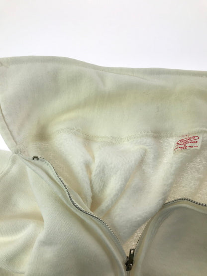 【中古品】【メンズ】 PILGRIM ピルグリム 50's VINTAGE HALF ZIP SWEAT 50年代 ヴィンテージ ハーフジップ スウェット SEARS トレーナー トップス 146-260429-yy-03-tag サイズ：M カラー：ホワイト 万代Net店
