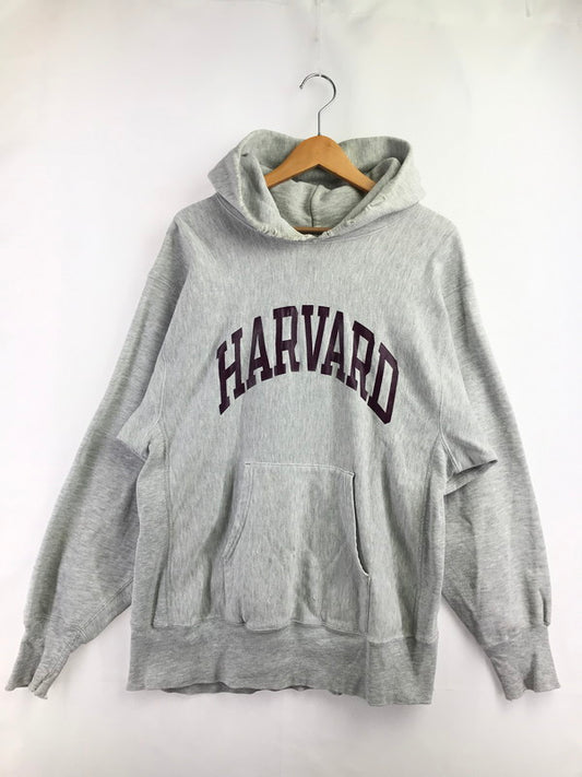 【中古品】【メンズ】 CHAMPION チャンピオン 90's VINTAGE REVERSE WEAVE 90年代 ヴィンテージ リバースウィーブ パーカー トップス 146-260429-yy-05-tag サイズ：L カラー：グレー 万代Net店