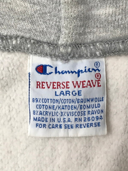 【中古品】【メンズ】 CHAMPION チャンピオン 90's VINTAGE REVERSE WEAVE 90年代 ヴィンテージ リバースウィーブ パーカー トップス 146-260429-yy-05-tag サイズ：L カラー：グレー 万代Net店