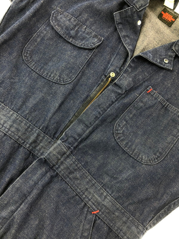 【中古品】【メンズ】 BIG BEN ビックベン 70's～80's IDEAL DENIM ALL IN ONE 1970～1980年代 両爪アルミアイディールジップ デニムオーバーオール 146-260823-su-08-tagh サイズ：38 カラー：インディゴ 万代Net店