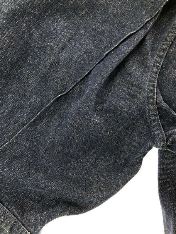 【中古品】【メンズ】 BIG BEN ビックベン 70's～80's IDEAL DENIM ALL IN ONE 1970～1980年代 両爪アルミアイディールジップ デニムオーバーオール 146-260823-su-08-tagh サイズ：38 カラー：インディゴ 万代Net店