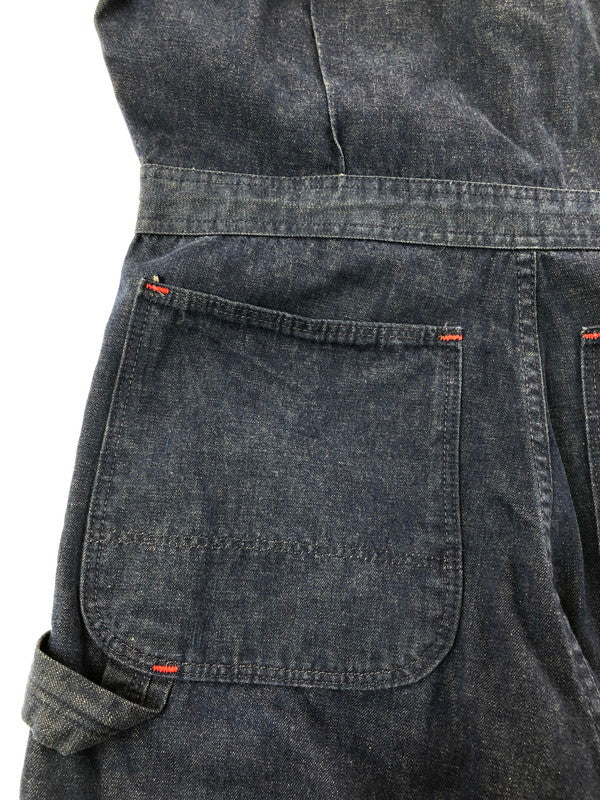 【中古品】【メンズ】 BIG BEN ビックベン 70's～80's IDEAL DENIM ALL IN ONE 1970～1980年代 両爪アルミアイディールジップ デニムオーバーオール 146-260823-su-08-tagh サイズ：38 カラー：インディゴ 万代Net店