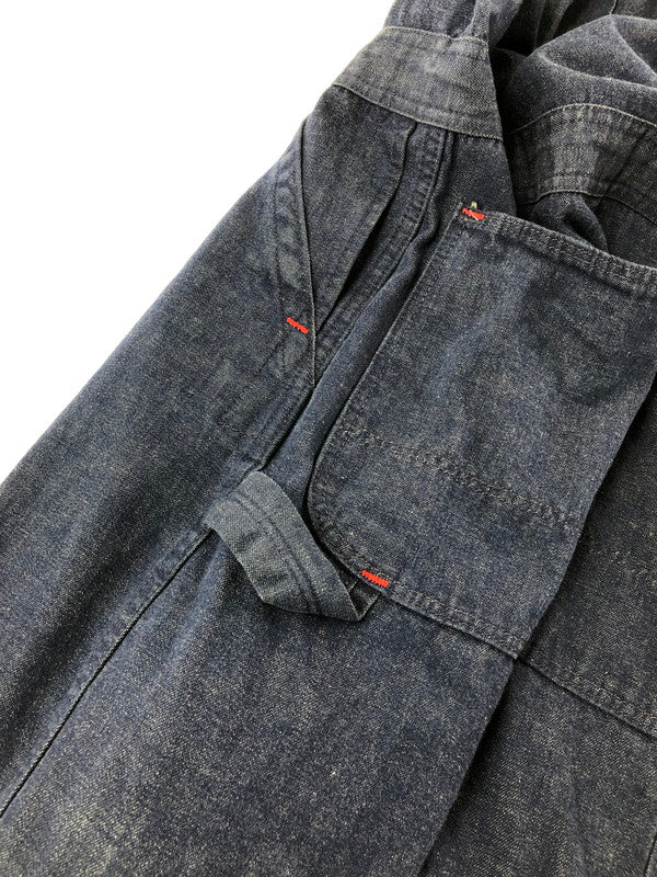 【中古品】【メンズ】 BIG BEN ビックベン 70's～80's IDEAL DENIM ALL IN ONE 1970～1980年代 両爪アルミアイディールジップ デニムオーバーオール 146-260823-su-08-tagh サイズ：38 カラー：インディゴ 万代Net店