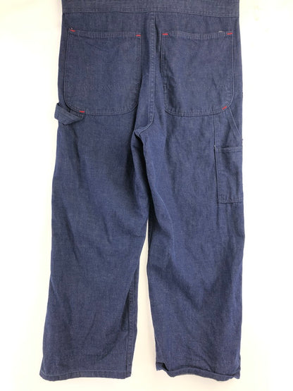 【中古品】【メンズ】 BIG BEN ビックベン 70's～80's IDEAL DENIM ALL IN ONE 1970～1980年代 両爪アルミアイディールジップ デニムオーバーオール 146-260823-su-08-tagh サイズ：38 カラー：インディゴ 万代Net店