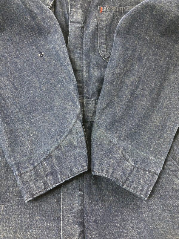 【中古品】【メンズ】 BIG BEN ビックベン 70's～80's IDEAL DENIM ALL IN ONE 1970～1980年代 両爪アルミアイディールジップ デニムオーバーオール 146-260823-su-08-tagh サイズ：38 カラー：インディゴ 万代Net店
