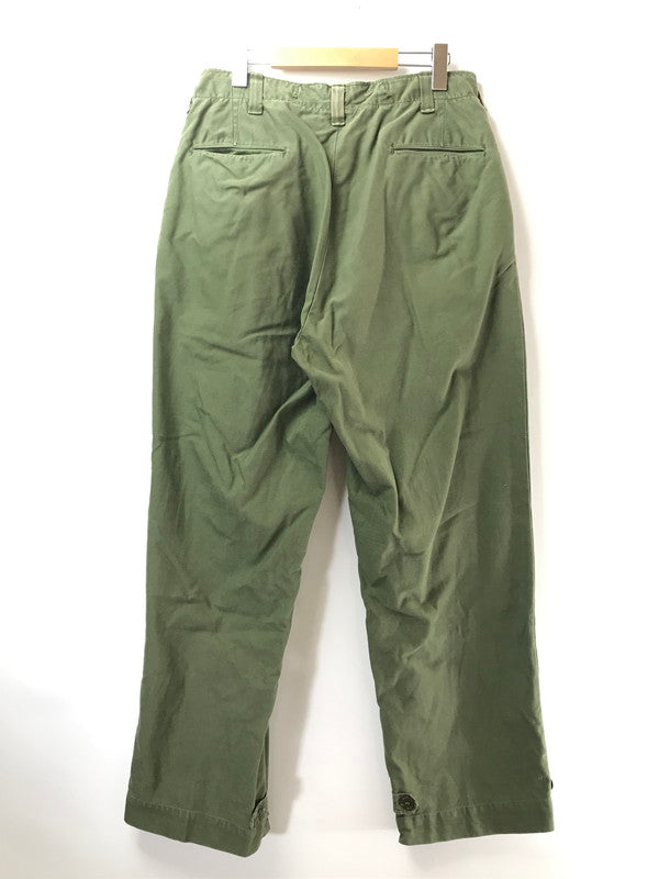 【中古品】【メンズ】 DENMARK ARMY デンマーク軍 80's M-71 CARGO PANTS 80年代 カーゴパンツ ボトムス ヴィンテージ 157-260501-rt-19-tag サイズ：不明 下記参照 カラー：カーキ 万代Net店