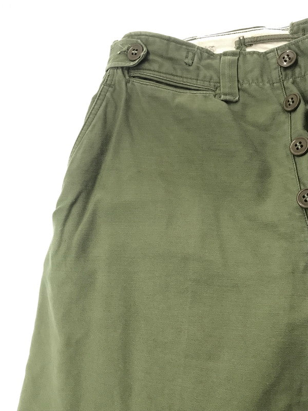【中古品】【メンズ】 DENMARK ARMY デンマーク軍 80's M-71 CARGO PANTS 80年代 カーゴパンツ ボトムス ヴィンテージ 157-260501-rt-19-tag サイズ：不明 下記参照 カラー：カーキ 万代Net店