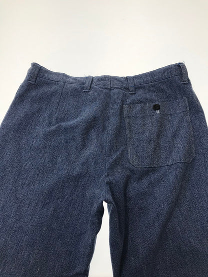 【中古品】【メンズ】 VINTAGE ヴィンテージ 推定70's～80's SLACKS PANT 推定70～80年代 スラックス ボトムス ヴィンテージ 157-260829-rt-23-tagh サイズ：不明 下記参照 カラー：インディゴ 万代Net店