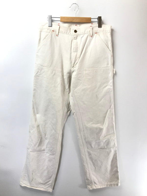 【中古品】【メンズ】 CARHARTT カーハート RED STITCH YKK DOUBLE KNEE PAINTER PANTS レッド ステッチ YKK ダブルニー ペインター パンン ボトムス 157-260501-rt-16-tag サイズ：不明 下記参照 カラー：ホワイト 万代Net店