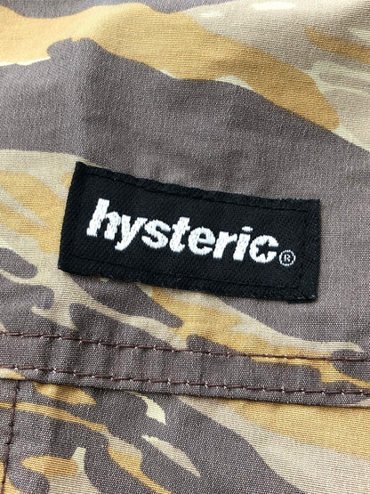 【現状渡し品】【メンズ】 HYSTERIC GLAMOUR ヒステリックグラマー PARACHUTE PANTS タイガーカモ パラシュートパンツ ボトムス 151-260627-rt-22-tagh サイズ：不明 下記参照 カラー：ベージュ系 万代Net店