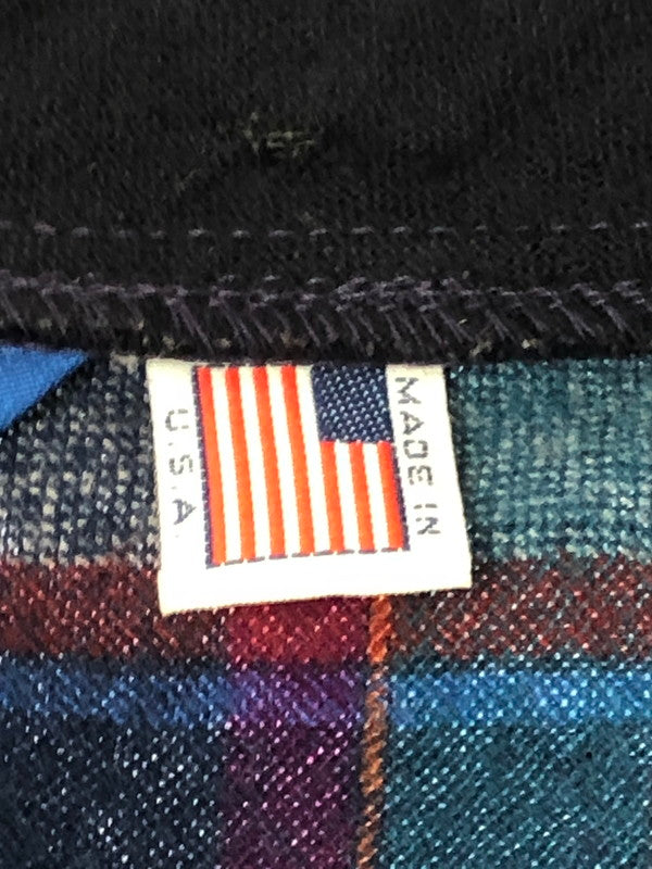 【現状渡し品】【メンズ】 PENDLETON ペンドルトン 80's WOOL KNIT CHECK CARDIGAN 80年代 ウールニット チェック カーディガン ヴィンテージ トップス 146-260913-rt-20-tagh サイズ：XL カラー：ネイビー 万代Net店