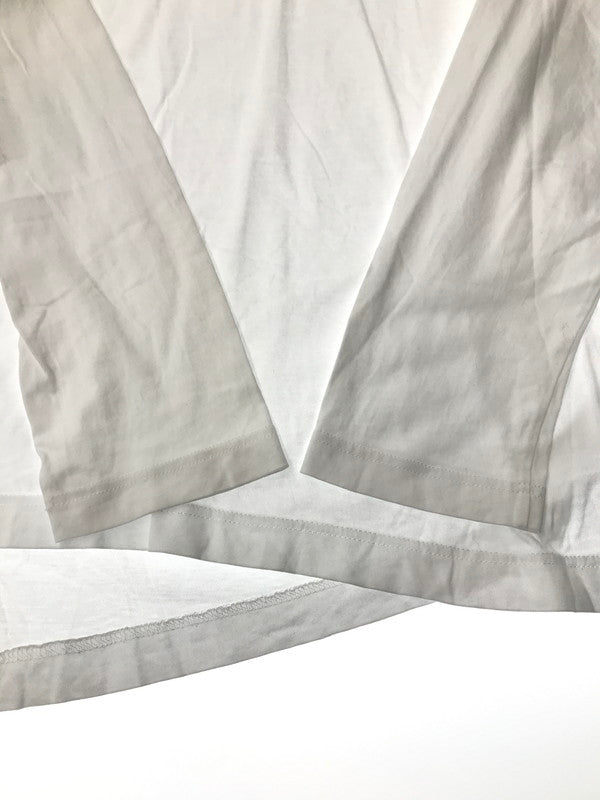 【中古品】【メンズ】 COMME DES GARCONS SHIRT コムデギャルソンシャツ ×LACOSTE ラコステ L/S T-SHIRT FL-T013 Tシャツ 長袖Tシャツ 140-260428-na-12-tagh サイズ：M カラー：ホワイト 万代Net店
