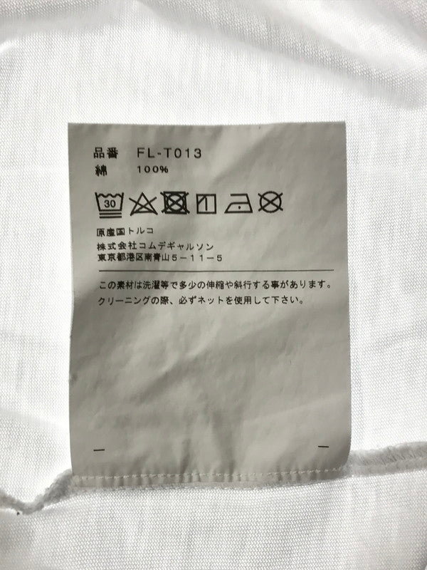 【中古品】【メンズ】 COMME DES GARCONS SHIRT コムデギャルソンシャツ ×LACOSTE ラコステ L/S T-SHIRT FL-T013 Tシャツ 長袖Tシャツ 140-260428-na-12-tagh サイズ：M カラー：ホワイト 万代Net店