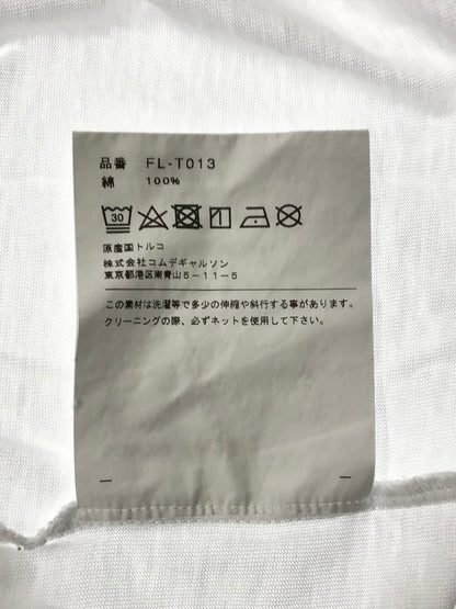 【中古品】【メンズ】 COMME DES GARCONS SHIRT コムデギャルソンシャツ ×LACOSTE ラコステ L/S T-SHIRT FL-T013 Tシャツ 長袖Tシャツ 140-260428-na-12-tagh サイズ：M カラー：ホワイト 万代Net店