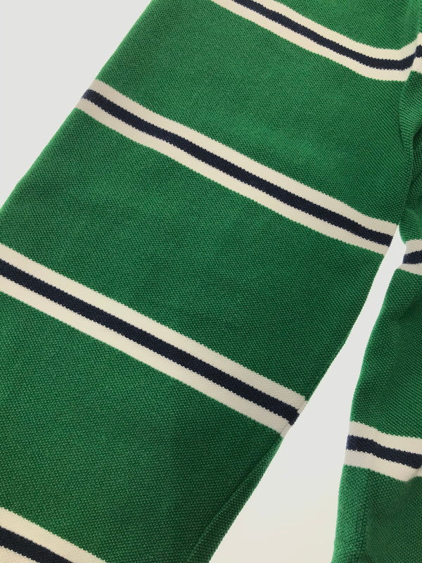 【中古品】【メンズ】 POLO BY RALPH LAUREN ポロバイラルフローレン COSTOM FIT L/S POLO SHIRT カスタムフィット 長袖ポロシャツ トップス 146-260508-ty-07-tag サイズ：XXL カラー：グリーン 万代Net店