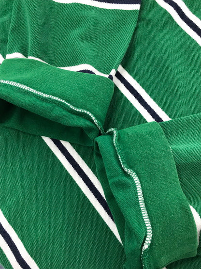【中古品】【メンズ】 POLO BY RALPH LAUREN ポロバイラルフローレン COSTOM FIT L/S POLO SHIRT カスタムフィット 長袖ポロシャツ トップス 146-260508-ty-07-tag サイズ：XXL カラー：グリーン 万代Net店