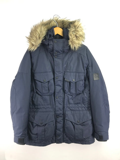 【中古品】【メンズ】 RLX RALPH LAUREN アールエルエックス ラルフ ローレン AC RANGER FAUX FUR TRIMMED DOWN PARKA ダウン パーカ 147-260831-ty-07-tagh サイズ：Ｍ カラー：ネイビー 万代Net店