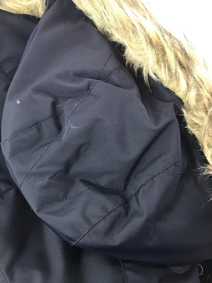 【中古品】【メンズ】 RLX RALPH LAUREN アールエルエックス ラルフ ローレン AC RANGER FAUX FUR TRIMMED DOWN PARKA ダウン パーカ 147-260831-ty-07-tagh サイズ：Ｍ カラー：ネイビー 万代Net店