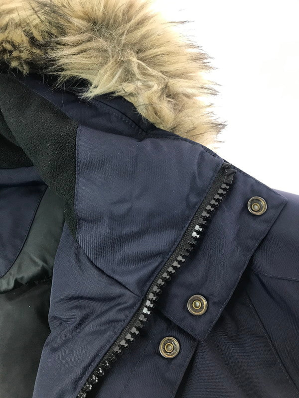 【中古品】【メンズ】 RLX RALPH LAUREN アールエルエックス ラルフ ローレン AC RANGER FAUX FUR TRIMMED DOWN PARKA ダウン パーカ 147-260831-ty-07-tagh サイズ：Ｍ カラー：ネイビー 万代Net店