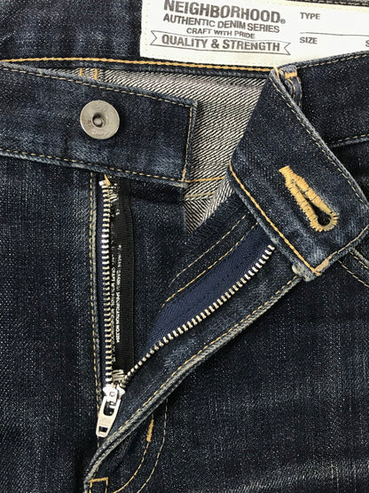 【中古品】【メンズ】 NEIGHBORHOOD ネイバーフッド DP-BASIC DENIM PANTS デニムパンツ ボトムス 153-260428-na-20-tagh サイズ：表記サイズなし　下記参照 カラー：インディゴ 万代Net店
