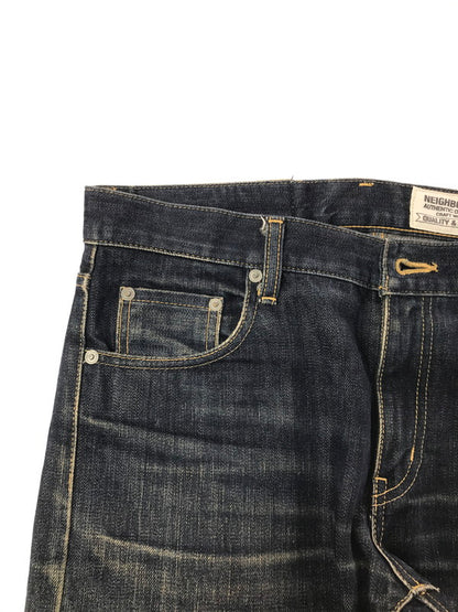 【中古品】【メンズ】 NEIGHBORHOOD ネイバーフッド DP-BASIC DENIM PANTS デニムパンツ ボトムス 153-260428-na-20-tagh サイズ：表記サイズなし　下記参照 カラー：インディゴ 万代Net店