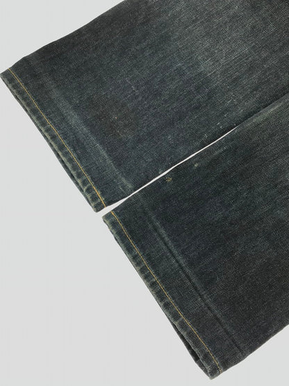 【中古品】【メンズ】 NEIGHBORHOOD ネイバーフッド DP-BASIC DENIM PANTS デニムパンツ ボトムス 153-260428-na-20-tagh サイズ：表記サイズなし　下記参照 カラー：インディゴ 万代Net店