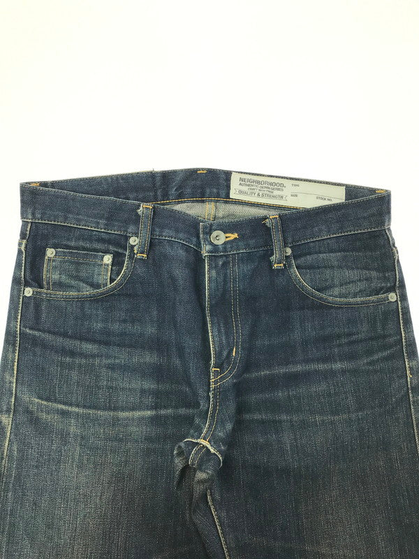 【中古品】【メンズ】 NEIGHBORHOOD ネイバーフッド DP-BASIC DENIM PANTS デニムパンツ ボトムス 153-260428-na-20-tagh サイズ：表記サイズなし　下記参照 カラー：インディゴ 万代Net店