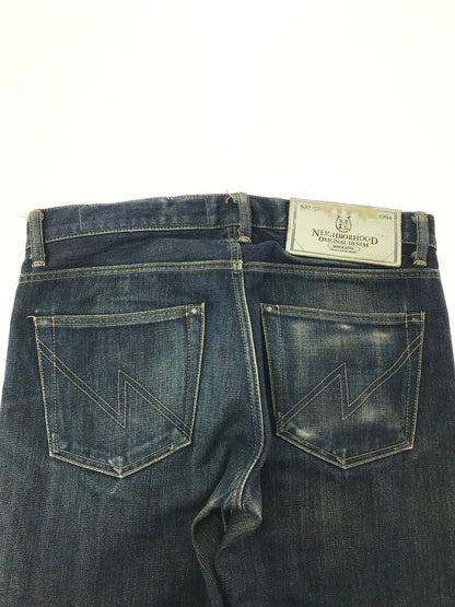 【中古品】【メンズ】 NEIGHBORHOOD ネイバーフッド DP-BASIC DENIM PANTS デニムパンツ ボトムス 153-260428-na-20-tagh サイズ：表記サイズなし　下記参照 カラー：インディゴ 万代Net店