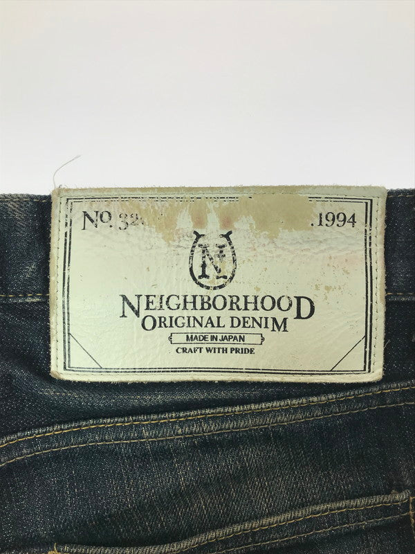 【中古品】【メンズ】 NEIGHBORHOOD ネイバーフッド DP-BASIC DENIM PANTS デニムパンツ ボトムス 153-260428-na-20-tagh サイズ：表記サイズなし　下記参照 カラー：インディゴ 万代Net店