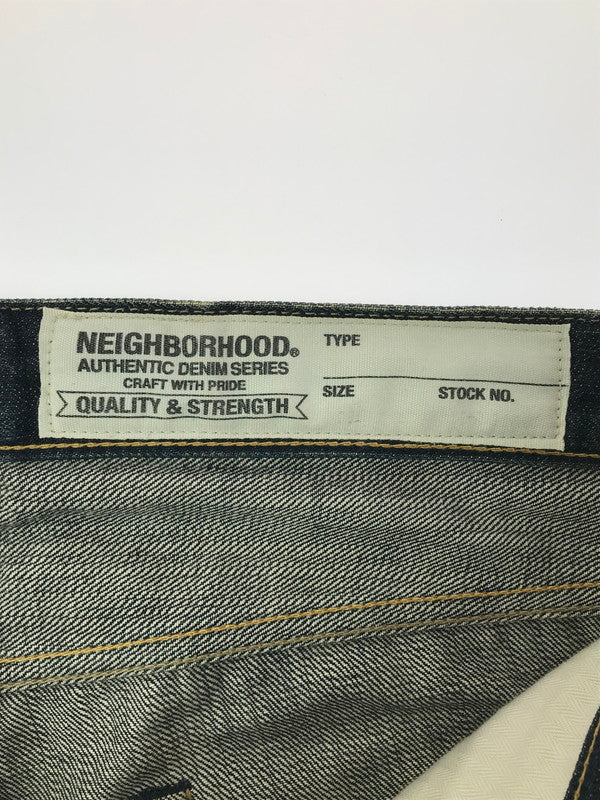 【中古品】【メンズ】 NEIGHBORHOOD ネイバーフッド DP-BASIC DENIM PANTS デニムパンツ ボトムス 153-260428-na-20-tagh サイズ：表記サイズなし　下記参照 カラー：インディゴ 万代Net店