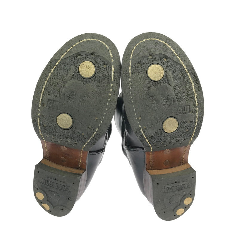 【中古品】【メンズ】 BUCO ブコ ENGINEER BOOTS BA2001 131-4061 エンジニアブーツ バトック ホースハイド リアルマッコイズ 靴 164-260310-yy-03-tag サイズ：8D カラー：ブラック 万代Net店