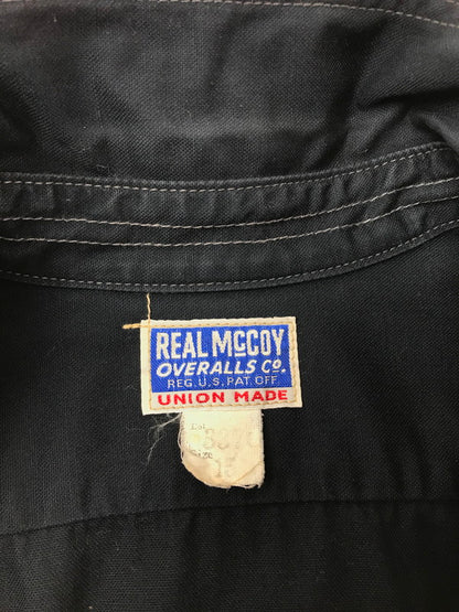 【中古品】【メンズ】 The REAL McCOY'S ザリアルマッコイズ L/S SHIRT 長袖シャツ 145-260523-na-04-tagh サイズ：15 カラー：ブラック 万代Net店