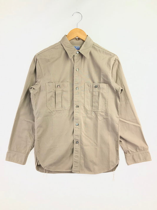 【中古品】【メンズ】 The REAL McCOY'S ザリアルマッコイズ L/S SHIRT 長袖シャツ 145-260523-na-05-tagh サイズ：15 カラー：ベージュ系 万代Net店