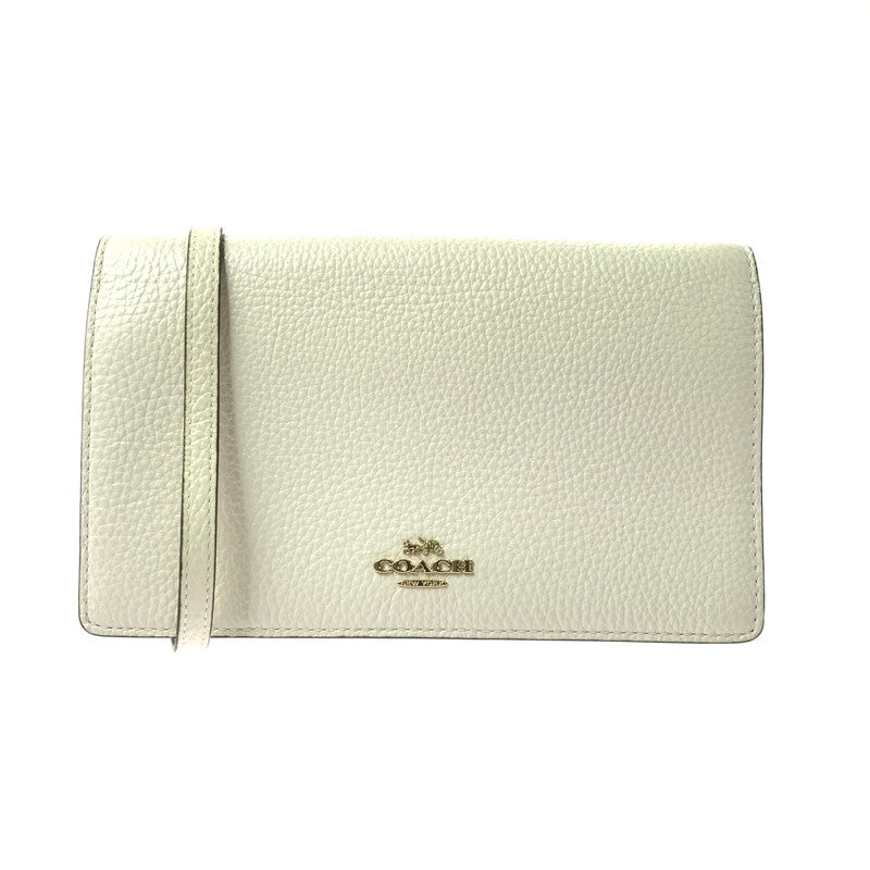 【中古品】【レディース】 COACH コーチ H1881 F30256 SHOULDER BAG ショルダーバッグ 鞄 カバン 180-260704-ty-05-tagh カラー：ホワイト 万代Net店
