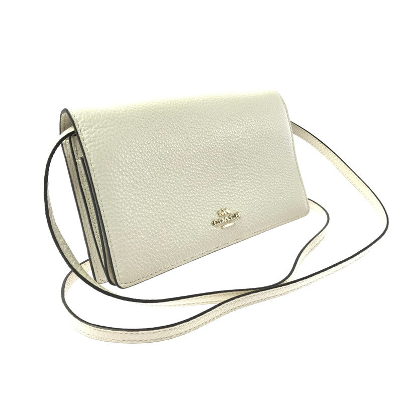 【中古品】【レディース】 COACH コーチ H1881 F30256 SHOULDER BAG ショルダーバッグ 鞄 カバン 180-260704-ty-05-tagh カラー：ホワイト 万代Net店