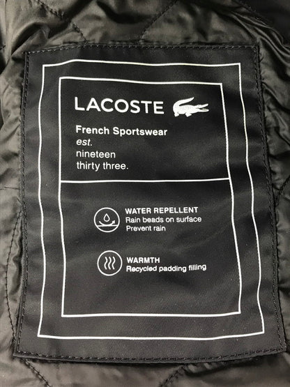 【中古品】【メンズ】 LACOSTE ラコステ DOUBLE STRIPE VARSITY JACKET BH0127 ダブルストライプバーシティジャケット ブルゾン アウター 147-260429-yy-06-tag サイズ：M カラー：ネイビー 万代Net店