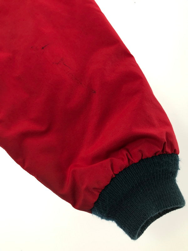 【中古品】【メンズ】 L.L.BEAN エルエルビーン 90's VINTAGE WARM UP JACKET 5941 90年代 ヴィンテージ ウォームアップジャケット アメリカ製 裏フリースジャケット アウター 146-260429-yy-08-tag サイズ：XXL カラー：レッド/パープル 万代Net店