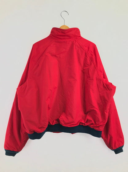 【中古品】【メンズ】 L.L.BEAN エルエルビーン 90's VINTAGE WARM UP JACKET 5941 90年代 ヴィンテージ ウォームアップジャケット アメリカ製 裏フリースジャケット アウター 146-260429-yy-08-tag サイズ：XXL カラー：レッド/パープル 万代Net店