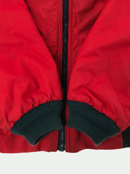 【中古品】【メンズ】 L.L.BEAN エルエルビーン 90's VINTAGE WARM UP JACKET 5941 90年代 ヴィンテージ ウォームアップジャケット アメリカ製 裏フリースジャケット アウター 146-260429-yy-08-tag サイズ：XXL カラー：レッド/パープル 万代Net店