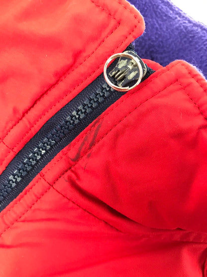 【中古品】【メンズ】 L.L.BEAN エルエルビーン 90's VINTAGE WARM UP JACKET 5941 90年代 ヴィンテージ ウォームアップジャケット アメリカ製 裏フリースジャケット アウター 146-260429-yy-08-tag サイズ：XXL カラー：レッド/パープル 万代Net店